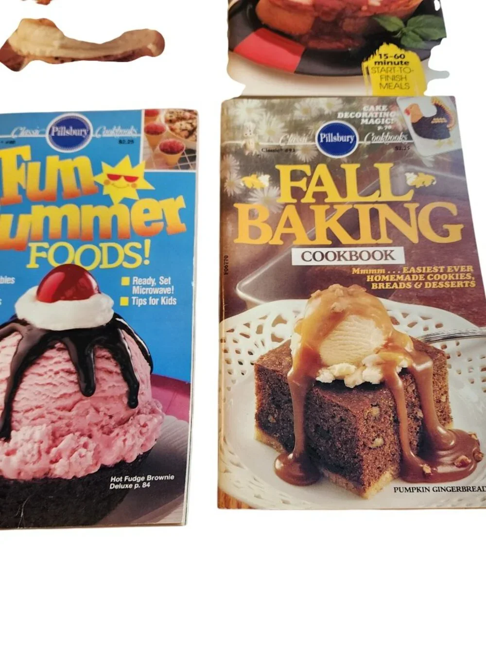 Pillsbury Classic Cookbooks lot of 12 baking soups cookies Fast Meals